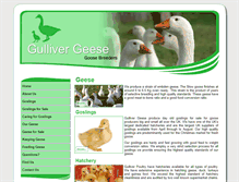 Tablet Screenshot of gulliver-poultry.co.uk